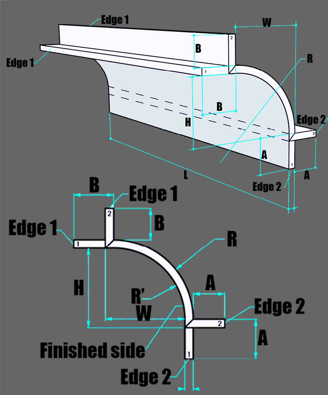 Radius Bulkhead